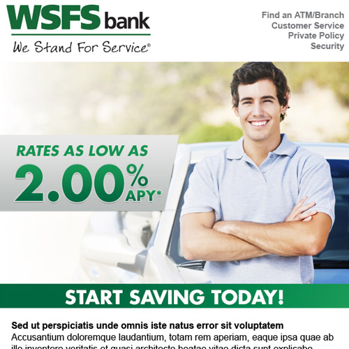 Email Advertisements Portfolio