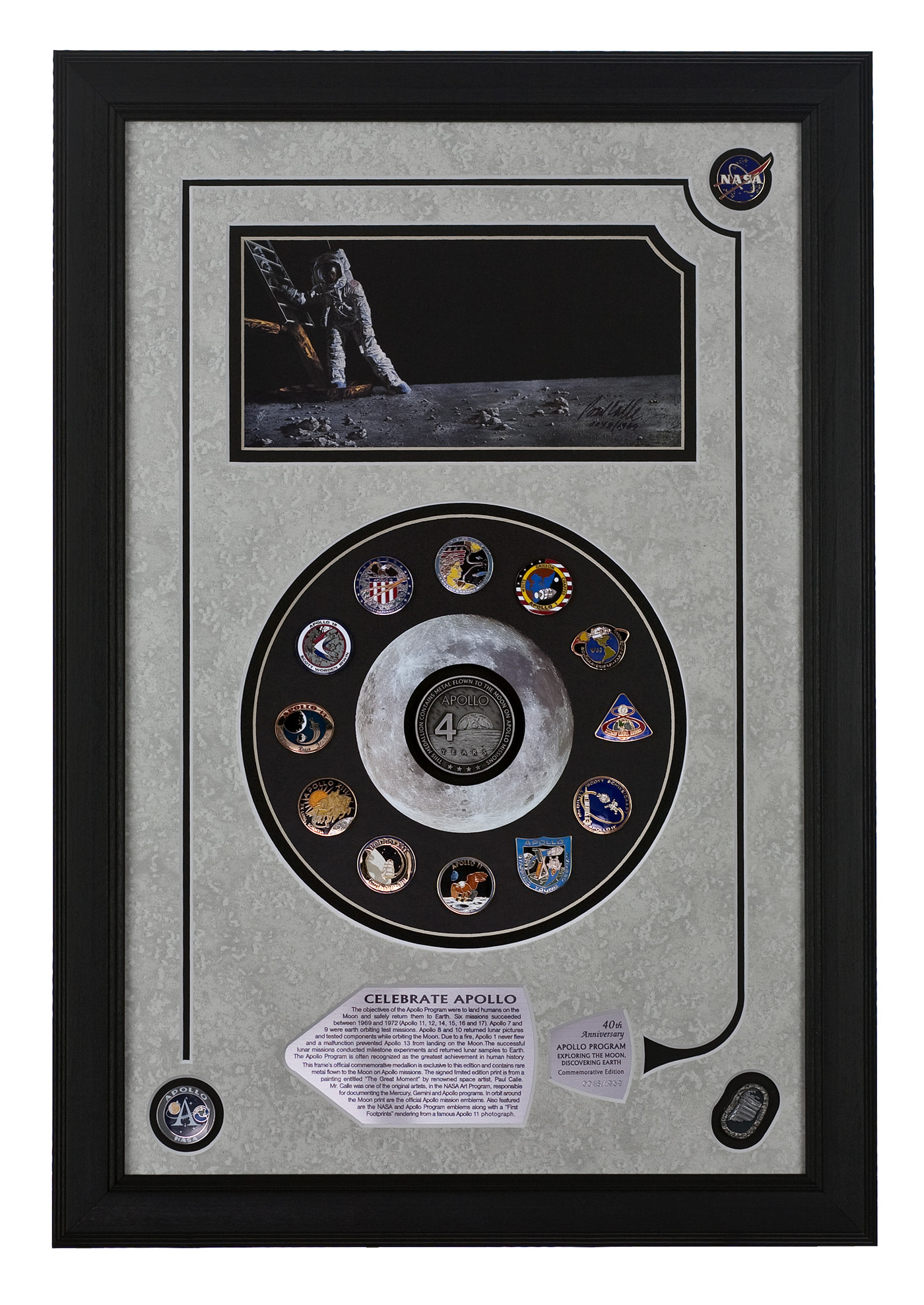 NASA Apollo Picture Frame